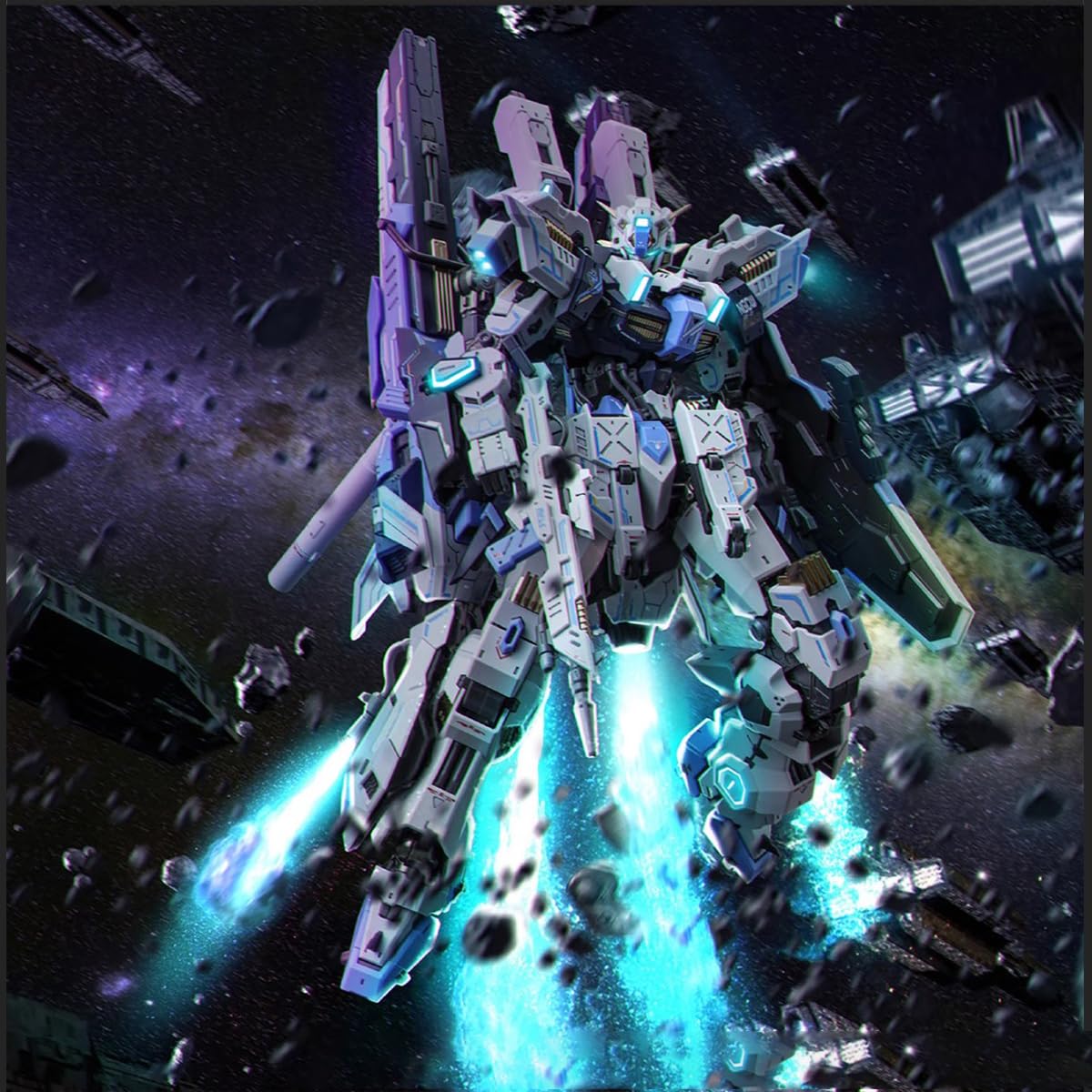 HiPlay EDDAS 1/100 Asgard Alloy Joint Assembly Action Model Kits